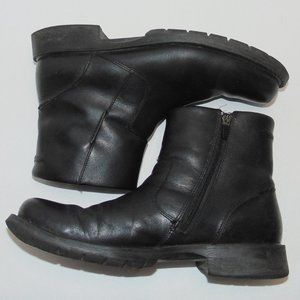 Clarks Black Leather Ankle boots Men's size 9.5M